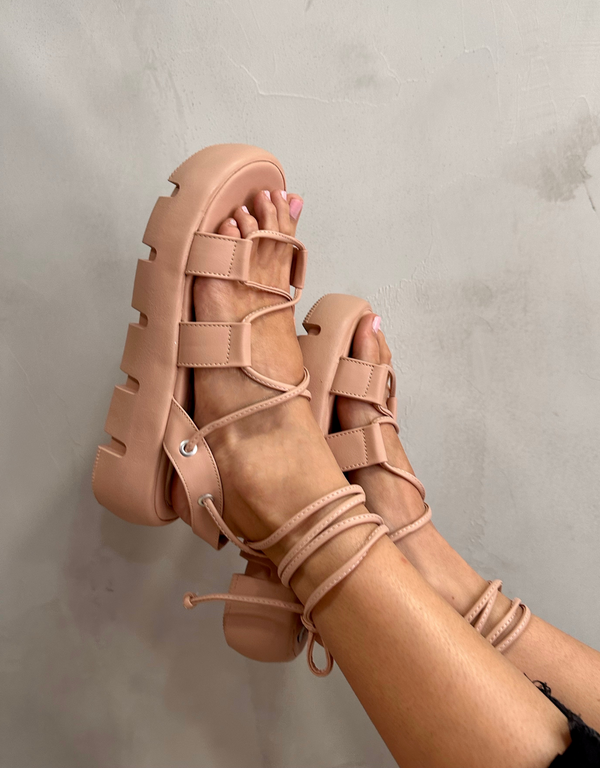 Sandalias Romanas Nude *SOLO TALLAS 36, 37 Y 38*